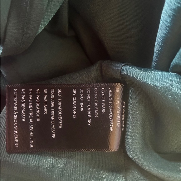 Urban Outfitters Dark Teal Slip Dress with Twisted Straps Size M - Picture 6 of 7